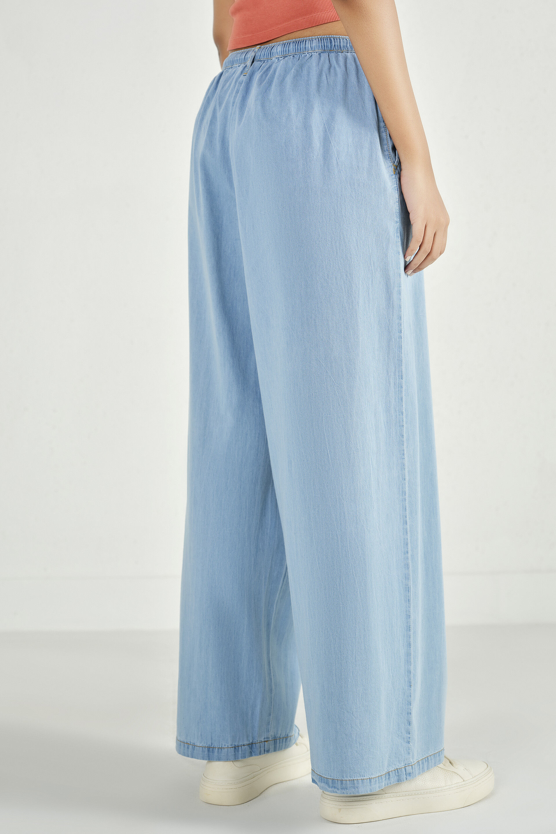 Mid Blue Denim Pants, Midnight Blue, image 4